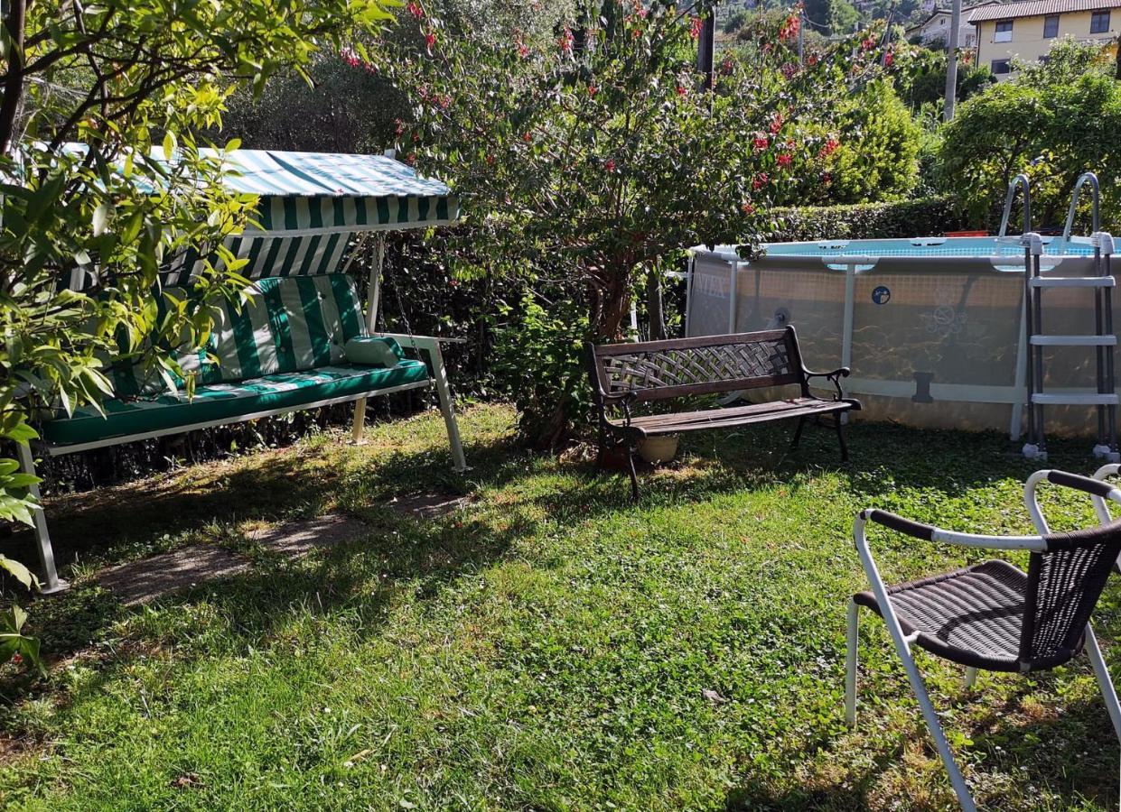 Parte Di Casa Con Giardino E Piscina Pietrasanta Exterior foto