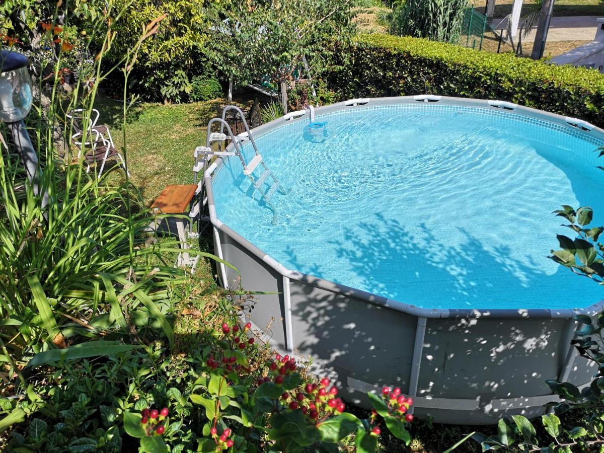 Parte Di Casa Con Giardino E Piscina Pietrasanta Exterior foto