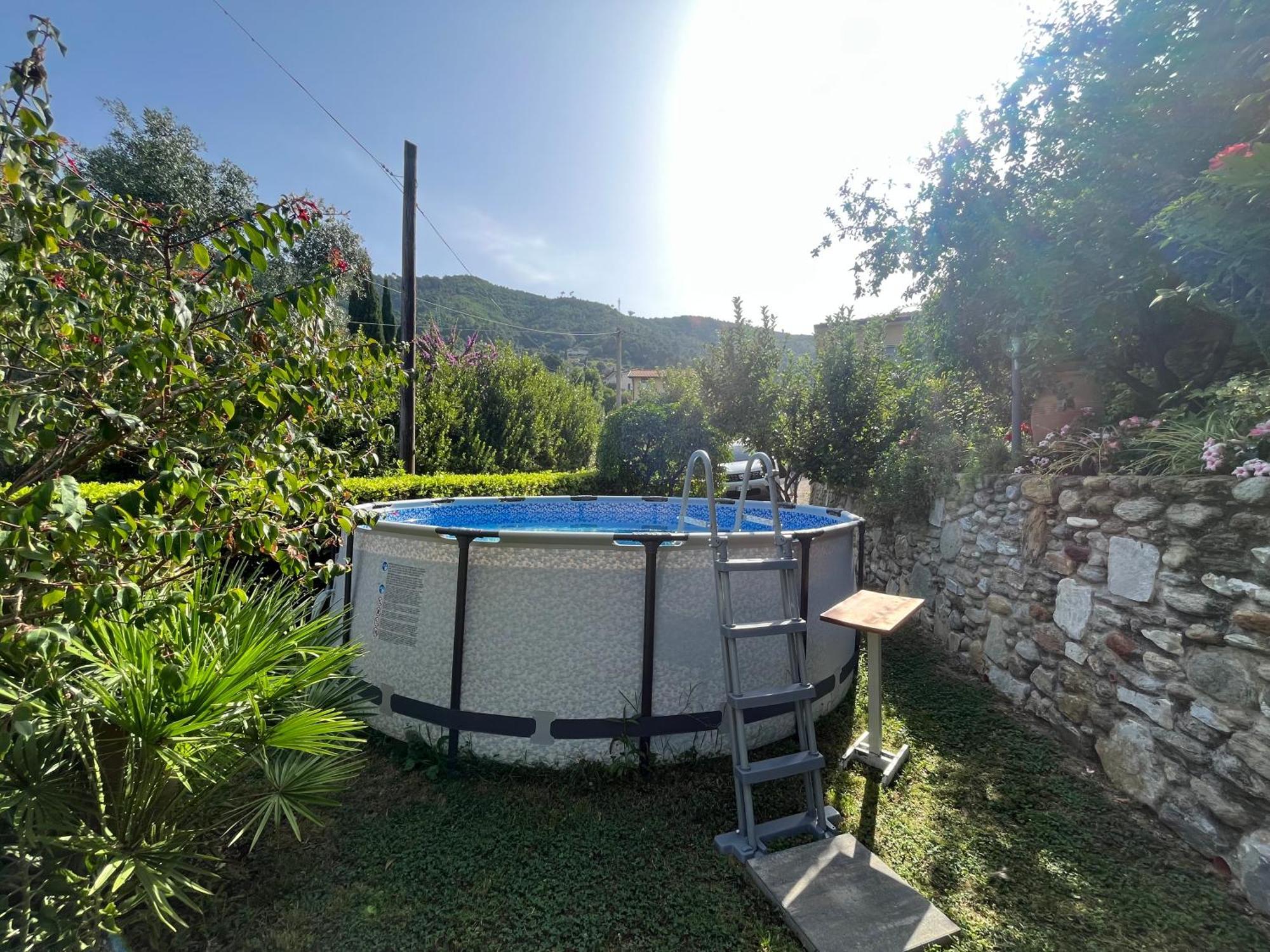 Parte Di Casa Con Giardino E Piscina Pietrasanta Exterior foto