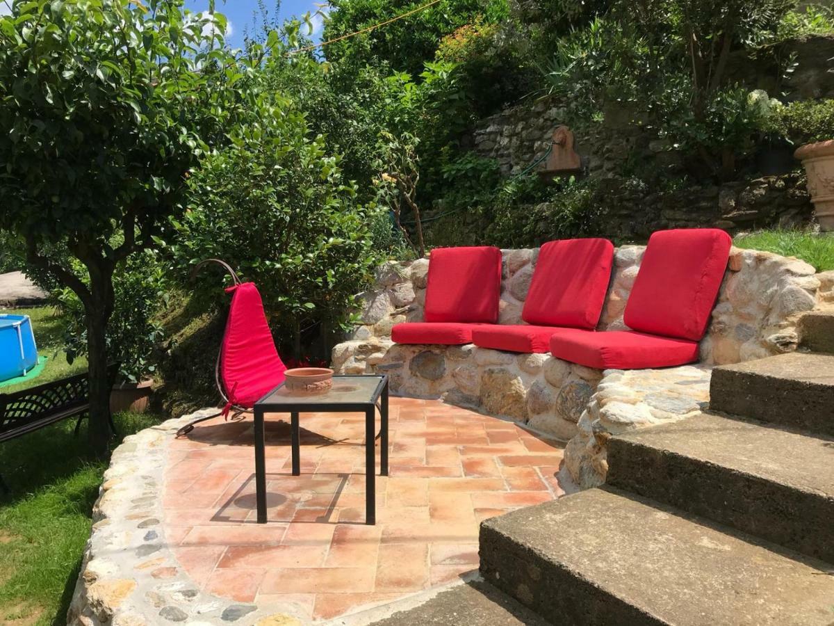 Parte Di Casa Con Giardino E Piscina Pietrasanta Exterior foto